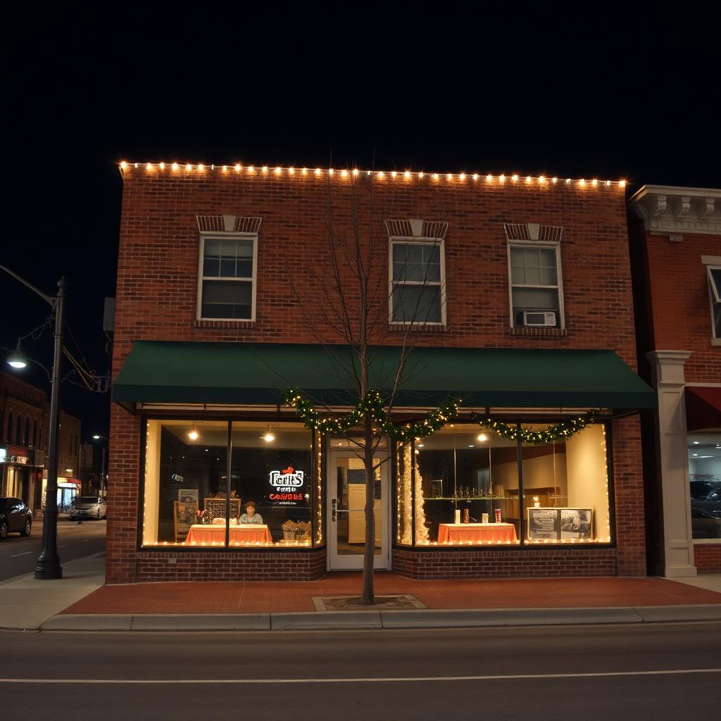 Before and after Commercial & HOA Lighting